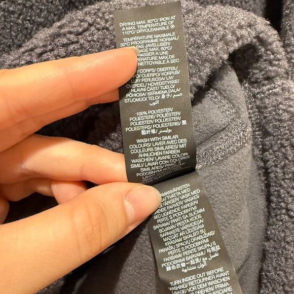 New Sweaty Betty Plush Drawstring Hoodie Medium M Urban Grey Layering Cozy Fall - Picture 7 of 13